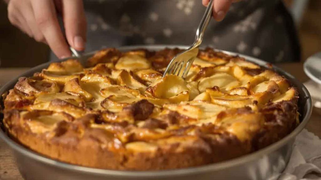 Gâteau pommes-yaourt ultra moelleux  la recette de ma grand-mère qui régale tout le monde dès la première bouchée