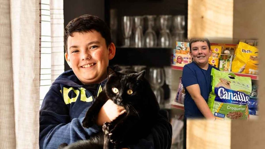 « J’ai voulu faire ça pour les animaux qui étaient dans le besoin »  Lorenzo, 10 ans, a organisé une incroyable collecte pour un refuge animalier