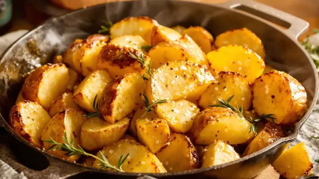 Pommes de terre au four l’astuce toute simple pour les rendre ultra croustillantes, à tous les coups